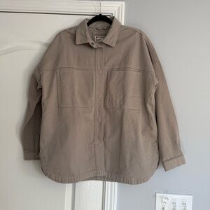 Bohme Imani Oversized Jacket in Taupe
